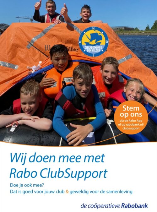 Wij doen mee met Rabo ClubSupport